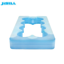 Briques faites sur commande de refroidisseur de glace de gel de forme spéciale de matière plastique pour le froid de boisson