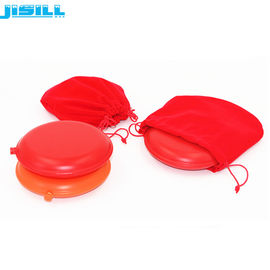 Emballage froid chaud réutilisable rouge de la haute performance pp avec le sac fait sur commande de vanité