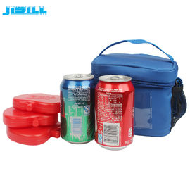 Les mini vessies de glace de congélateur réutilisable rouge de nourriture pour les sacs MSDS de refroidisseur d'enfants approuvent