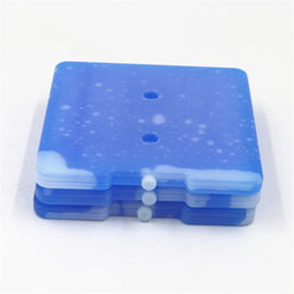 Refroidisseur en plastique réutilisable dur fait sur commande de vessies de glace de matière plastique pour des sacs de déjeuner