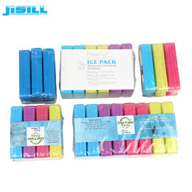 Mini vessies de glace bleues portatives utilisées en aliments surgelés frais avec l'emballage adapté aux besoins du client
