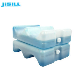 Forme de vague de HDPE de catégorie comestible refroidissant de grands blocs de congélateur de lait maternel pour un sac plus frais