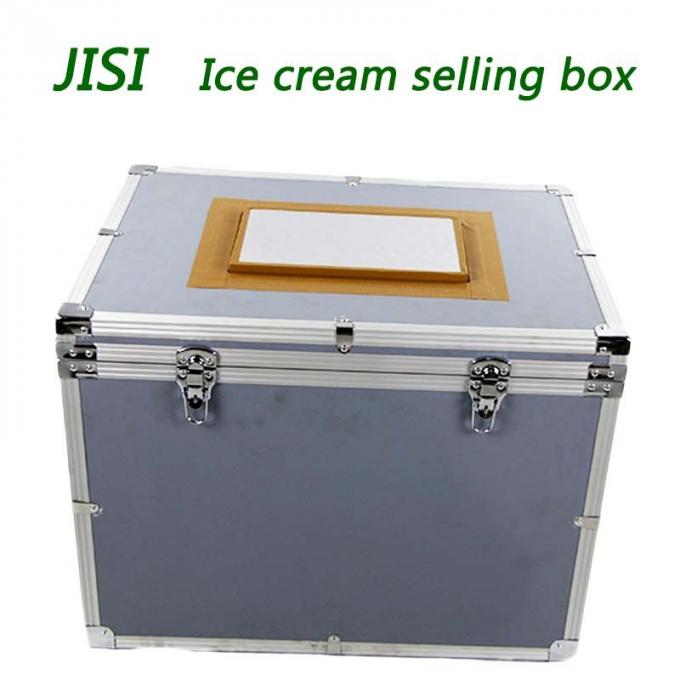Conteneur de glacière de refroidisseur de transporteur isolé par vente en gros de crème glacée d'usine