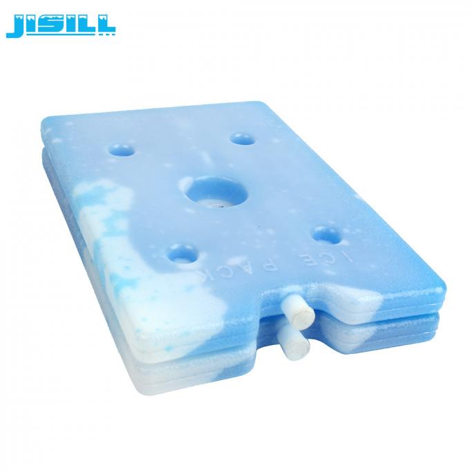 Brique froide de refroidisseur de boîte d'utilisation de HDPE de vessie de glace en plastique en gros de gel pour le transport médical de nourriture