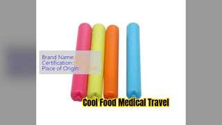 Pack de glace isolé réutilisable pour réfrigération de viande alimentaire, 80ml 0 ℃ 2-8 ℃, adapté aux usages médicaux et extérieurs