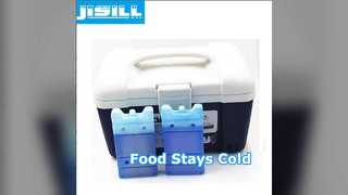 Les blocs de glace réutilisables gardent les aliments frais plus longtemps