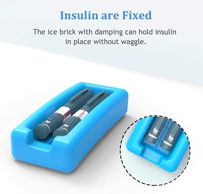 Travel Cooler Case Protector Cooler Bag PCM Ice Pack Maintien de l'insuline active