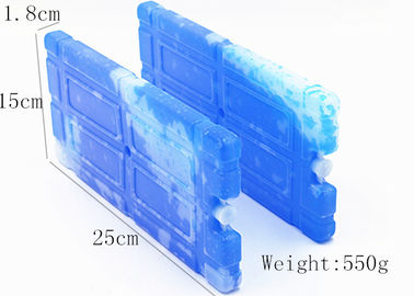 Produits alimentaires non toxiques Plaques froides eutétiques Polymère gel Briques froides pour réfrigérateur Boîte pour aliments surgelés