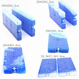 Produits alimentaires non toxiques Plaques froides eutétiques Polymère gel Briques froides pour réfrigérateur Boîte pour aliments surgelés