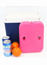 Bleu Moyen refroidisseur Blocs de glace gel congelable emballages froids coquille dure sans BPA pour les aliments congelés