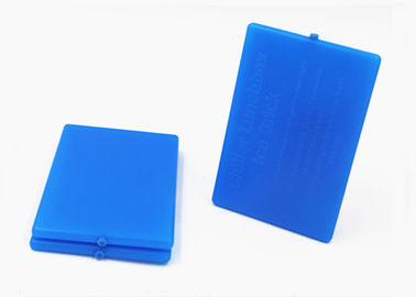 Paquet bleu réutilisable de congélateur de gel de paquets de refroidisseur de glace approuvé par MSDS non toxique