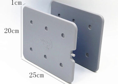 Plaques de refroidissement eutétiques à haut rendement Sacs de réfrigération médicaux 25 X 20 X 1 cm Pour les aliments surgelés