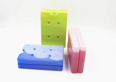 Couleur personnalisable refroidisseur de glace brique, gel réutilisable plaque froide pour la crème glacée pour les aliments surgelés