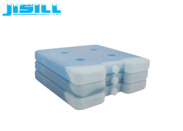 Le refroidisseur bleu de glace de PCM de plastique de HDPE emballe les paquets durables de congélateur