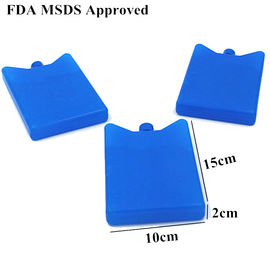 Mini-packs de glace pour refroidir les aliments et les boissons dans les boîtes à lunch, les pique-niques et plus encore. Polyvalents, portables et réutilisables pour le camping, la pêche et plus encore.