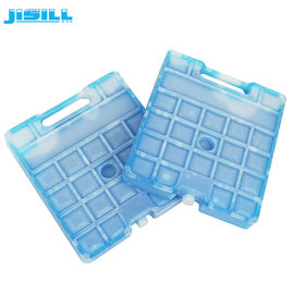 Nourriture bleue de bloc de glace de gel de grandes vessies de glace plus fraîches réutilisables de HDPE avec la poignée
