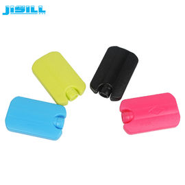 Mini sac de glace pour enfants pour le sac de déjeuner, sac rouge gel congelé 12 * 7,8 * 2 cm Taille pour la nourriture congelée