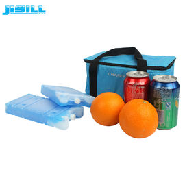 Pique-nique en plein air Paquet de glace non toxique moyen Gel de refroidissement Blocs de glace réutilisables pour les aliments surgelés