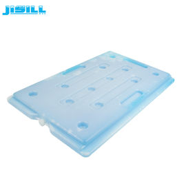 Plastique HDPE réutilisable gros briques de refroidisseur de glace pour le transport par chaîne froide pour les aliments surgelés