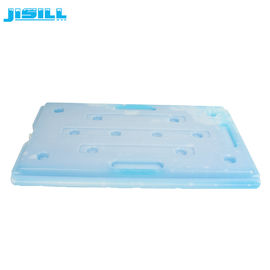 La glace réutilisable bleue en plastique de HDPE bloque le poids 3500g pour les aliments surgelés
