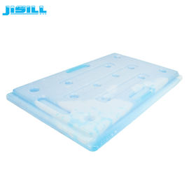 La glace réutilisable bleue en plastique de HDPE bloc le poids 3500g pour les aliments surgelés
