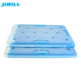 Plastique HDPE réutilisable gros briques de refroidisseur de glace pour le transport par chaîne froide pour les aliments surgelés