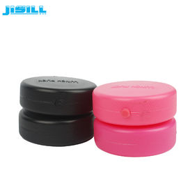 Mini vessies de glace rondes en plastique adaptées aux besoins du client, galet coloré de hockey sur glace pour la promotion