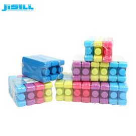 Couleur personnalisée Mini Ice Packs PCM Gel pour le stockage de la crème glacée Avec carton d'emballage pour les aliments surgelés