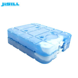 Plastique matériel de HDPE de FDA avec le plat froid eutectique de grande glace de poignée pour les aliments surgelés ou le fruit