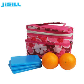 100 ml de mini-emballages de glace personnalisés de qualité alimentaire Gels éléments de refroidissement Plate pour le déjeuner Boîte pour les aliments surgelés
