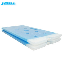 Des paquets de glace pour les réfrigérateurs, des paquets de glace bleu reutilisable pour les aliments surgelés.