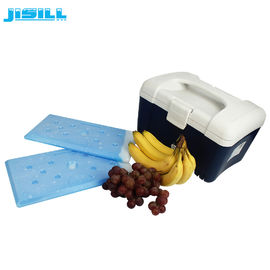Des paquets de glace pour les réfrigérateurs, des paquets de glace bleu reutilisable pour les aliments surgelés.