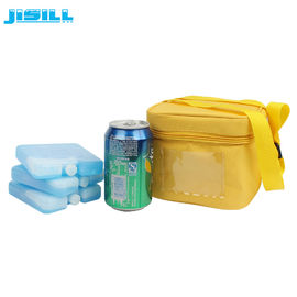 HDPE de qualité alimentaire + SAP Mini Ice Packs Bloc de glace / Gel de glace à l'intérieur Liquide 10*10*2 cm Pour les aliments surgelés