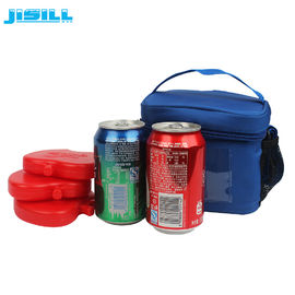Mini Ice Packs réutilisable rouge MSDS approuvent pour des enfants que le refroidisseur met en sac les aliments surgelés