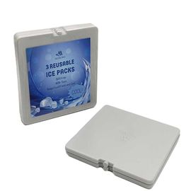 290 ml Convient frais Boîte de refroidissement Sacs de glace, congélateur Sacs de refroidissement 19*19*1 cm Taille Pour les aliments congelés