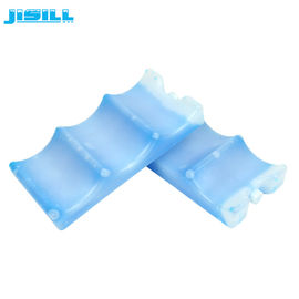blocs de glace réutilisables en plastique de gel de vessie de glace de lait maternel 600ml pour les sacs frais