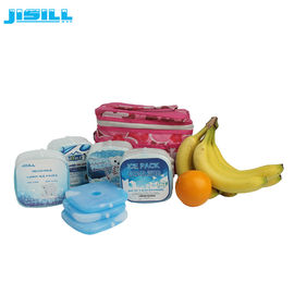 Les vessies de glace en plastique matérielles de HDPE ont adapté le refroidisseur frais de gamelle fraîche mince pour le sac d'enfants