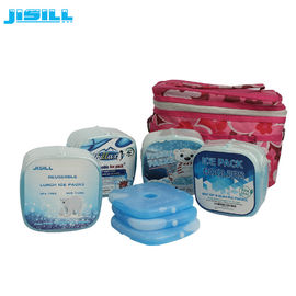 Les vessies de glace en plastique matérielles de HDPE ont adapté le refroidisseur frais de gamelle fraîche mince pour le sac d'enfants