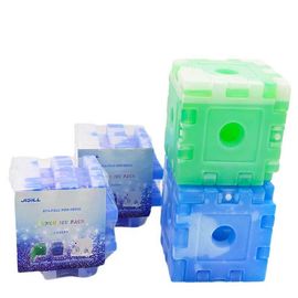 Matière plastique de épissure spéciale BPA de PE plus frais de brique de glace libre pour des sacs de refroidisseur