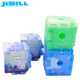Épissure spéciale de brique de refroidisseur de glace de matière plastique de PE pour des boîtes de refroidisseur