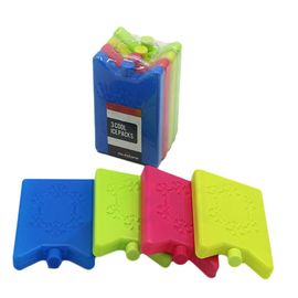 Produits alimentaires en PEHD plastique 15*10*2 CM mini-emballages de glace Emballages congélateurs Certificat FDA SGS pour les aliments congelés